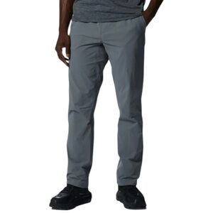 Mountain Hardwear Men’s Size L Gray Basin Pull-On Performance Pants